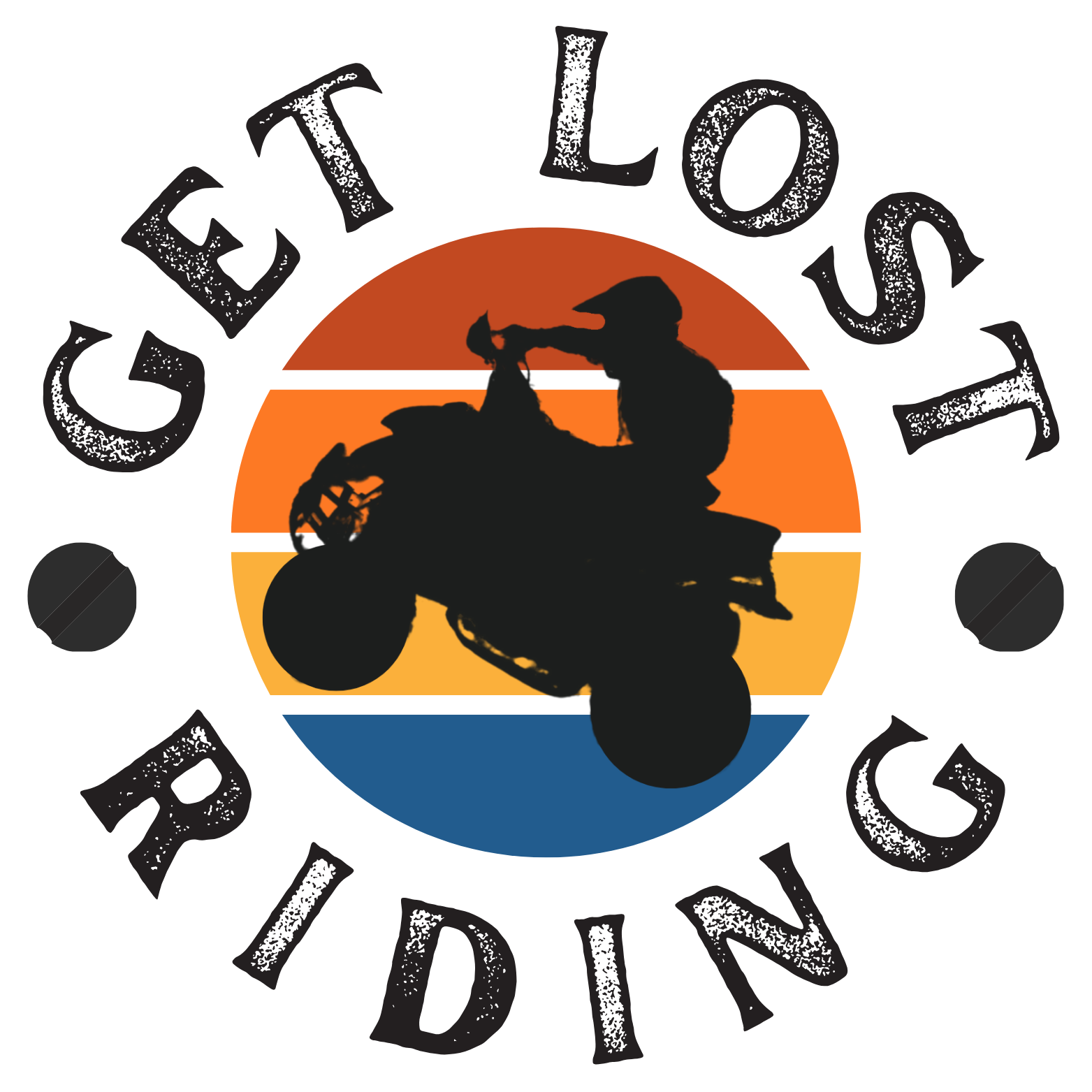 Get Lost Riding Logo